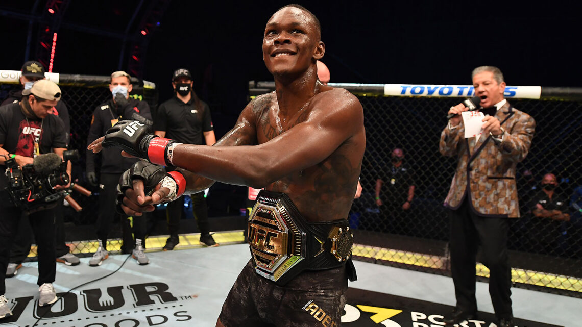 ISRAEL "IZZY'' ADESANYA RETAINS HIS UFC MIDDLEWIEGHT TITLE The Lagos