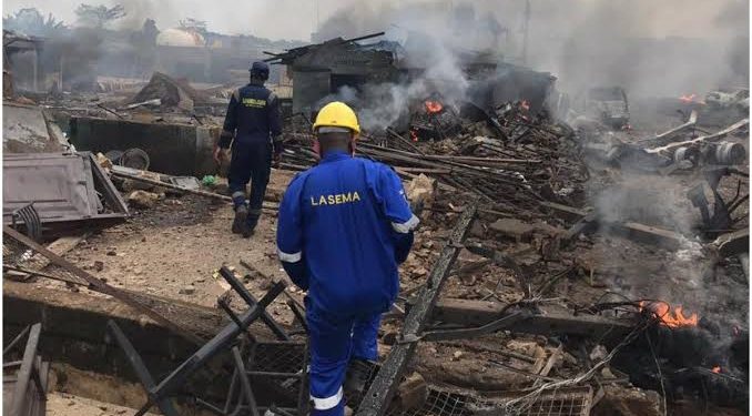 Lagos Ikeja Tanker Explosion Caused By Fire From Chinese Restaurant Lasema The Lagos Today